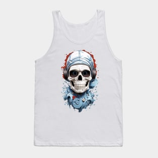 Skeleton DJ Vibes! Tank Top